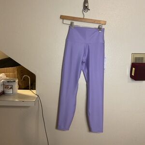 ALO Yoga Lavender High-Waist Leggings